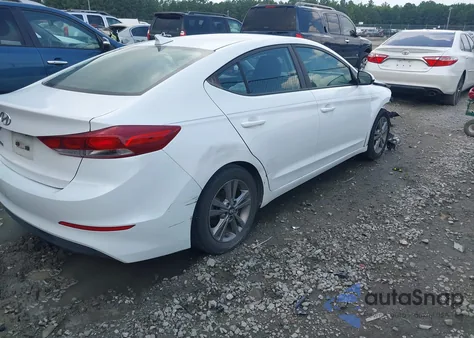 2018 Hyundai Elantra Sel z USA, uszkodzony, nr VIN 5NPD84LF6JH366096